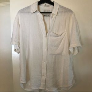Abercrombie oversized resort shirt